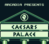 Caesars Palace screenshot 3 for GameBoy